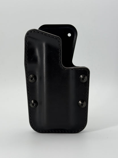 Custom Competition Style Holster-Leather & Kydex