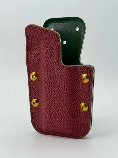 Custom Competition Style Holster-Leather & Kydex