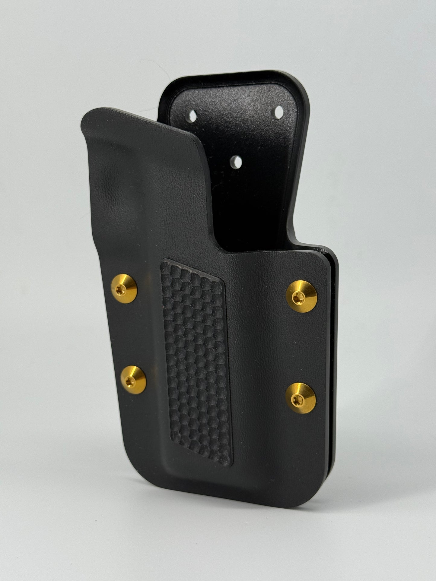 Kobura Competition Holster Black & Black. G10 inlay (Grips)