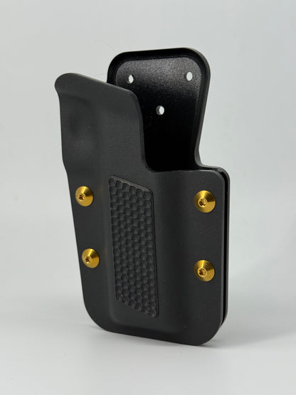 Kobura Competition Holster Black & Black. G10 inlay (Grips)