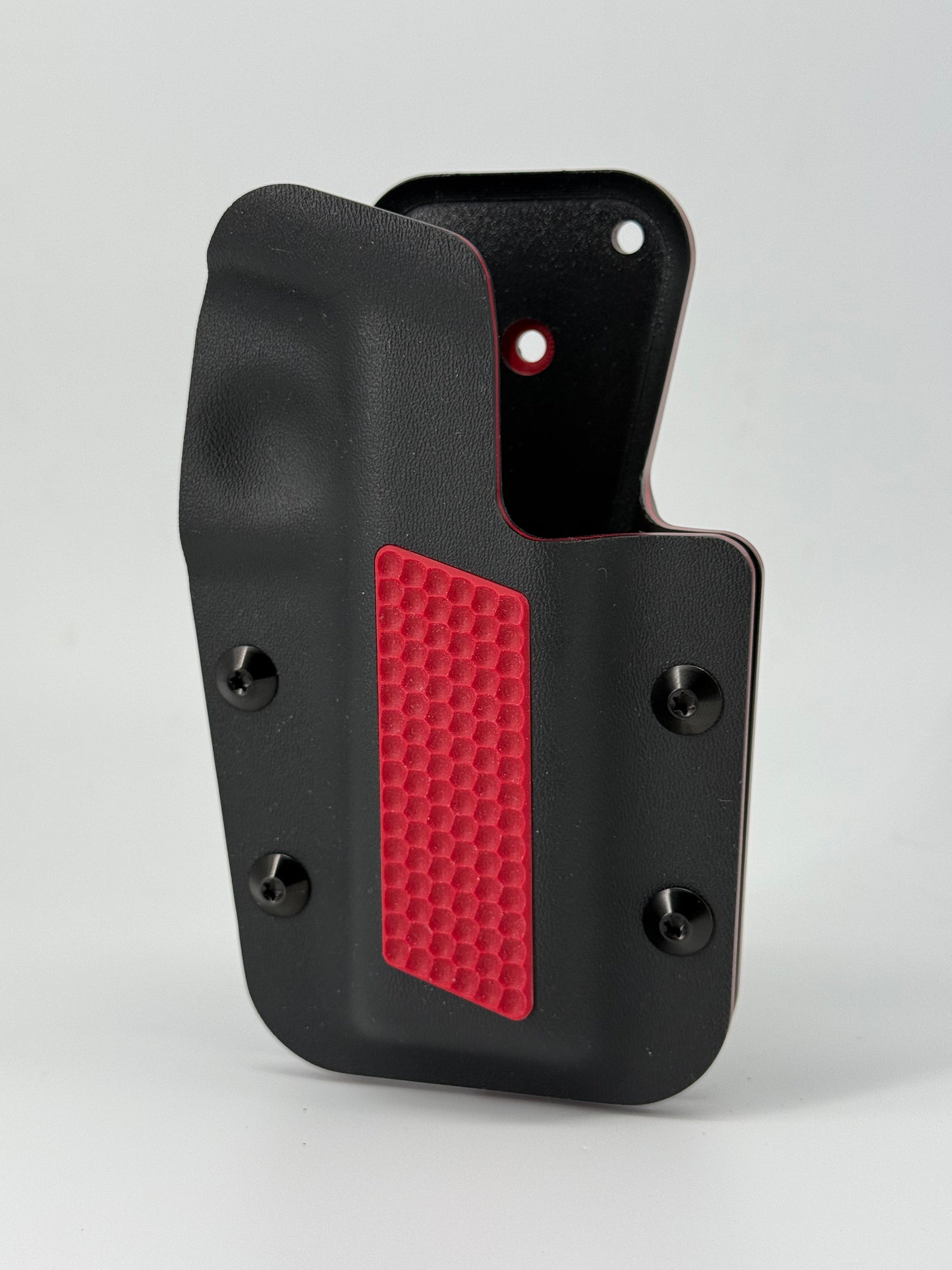 Kobura Competition Holster Black & Red. G10 inlay (Grips)