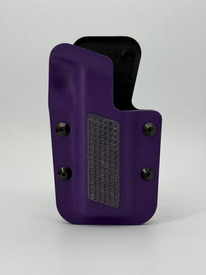 Kobura Competition Holster Black & Purple - G10 Purple & Black (Grips)