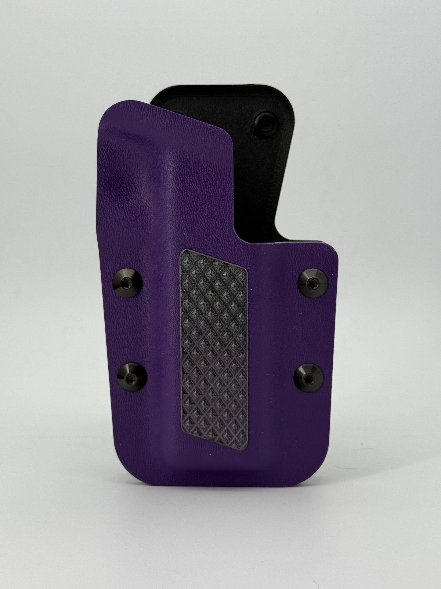 Kobura Competition Holster Black & Purple - G10 Purple & Black (Diamonds)