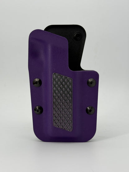 Kobura Competition Holster Black & Purple - G10 Purple & Black (Diamonds)