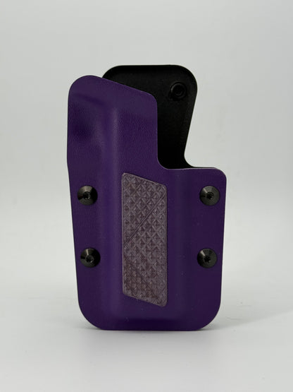 Kobura Competition Holster Black & Purple - G10 Purple (Diamonds)