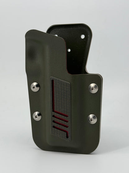 Kobura Competition Holster OD & Red - G10 Inlay (Zig)
