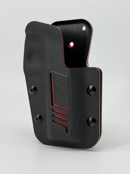 Kobura Competition Holster Black & Red. G10 inlay (Zig)