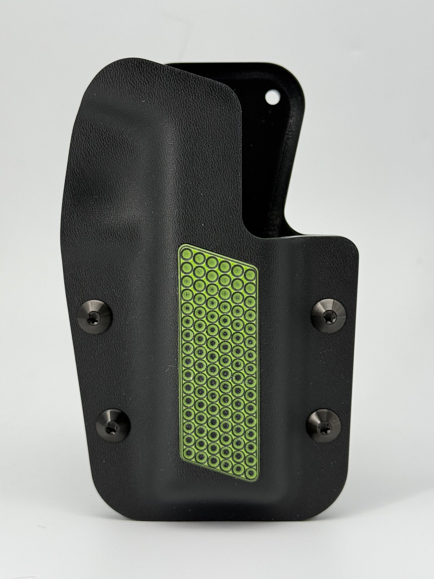 Kobura Competition Holster Black & Green. G10 inlay (Grips)
