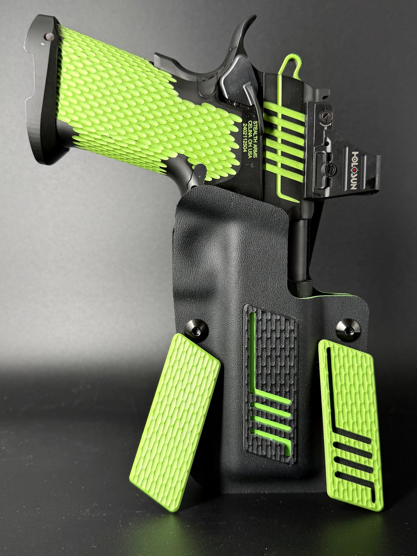 Chainlink Inlay with optional liner - G10 - Two Colors