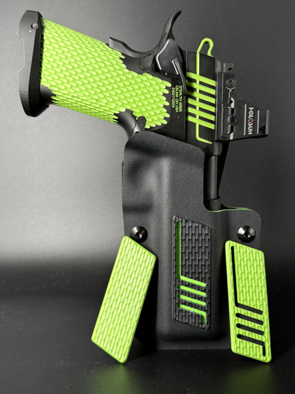 Chainlink Inlay with optional liner - G10 - Two Colors